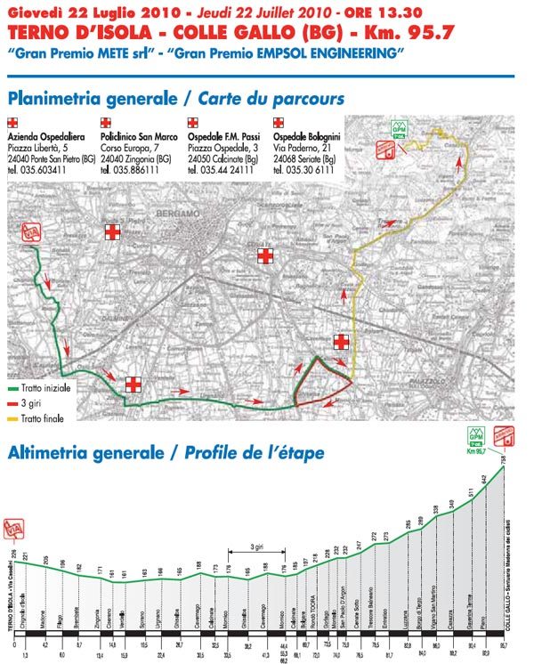 <b>3 GIORNI OROBICA</b>: scopriamo insieme il percorso, iniziando con la <b>prima tappa</b> e l'impegnativo arrivo sul <b>Colle Gallo</b> dove saranno attesi gli uomini di classifica