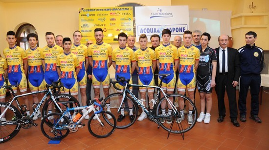 Gubbio Ciclismo Mocaiana e Acqua & Sapone Team Mocaiana svelate insieme