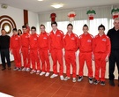 La squadra allievi con i D.S.